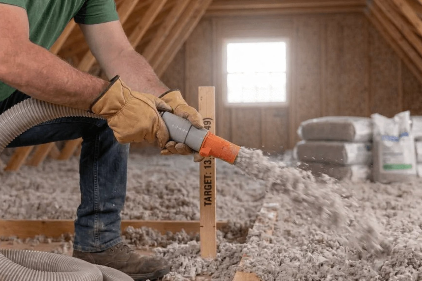 Blown-in insulation in Blacksburg, VA